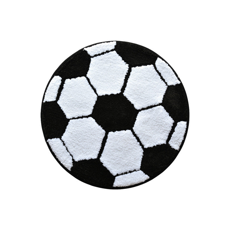 Soccer Theme Bath Mat Kalsten