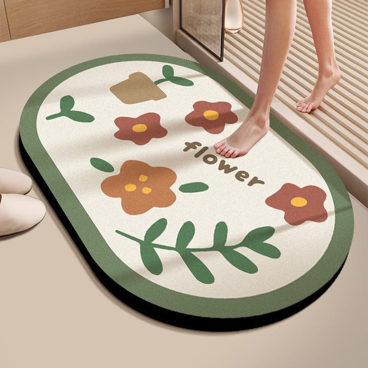 Premium Bathing Time Memory Foam Mat Kalsten