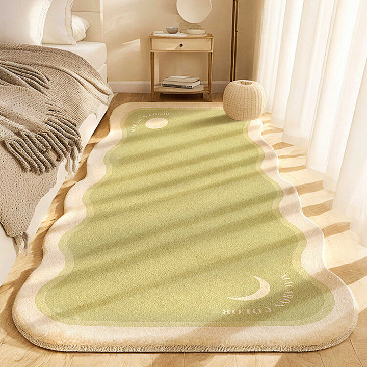 Playful Scalloped Area Rug