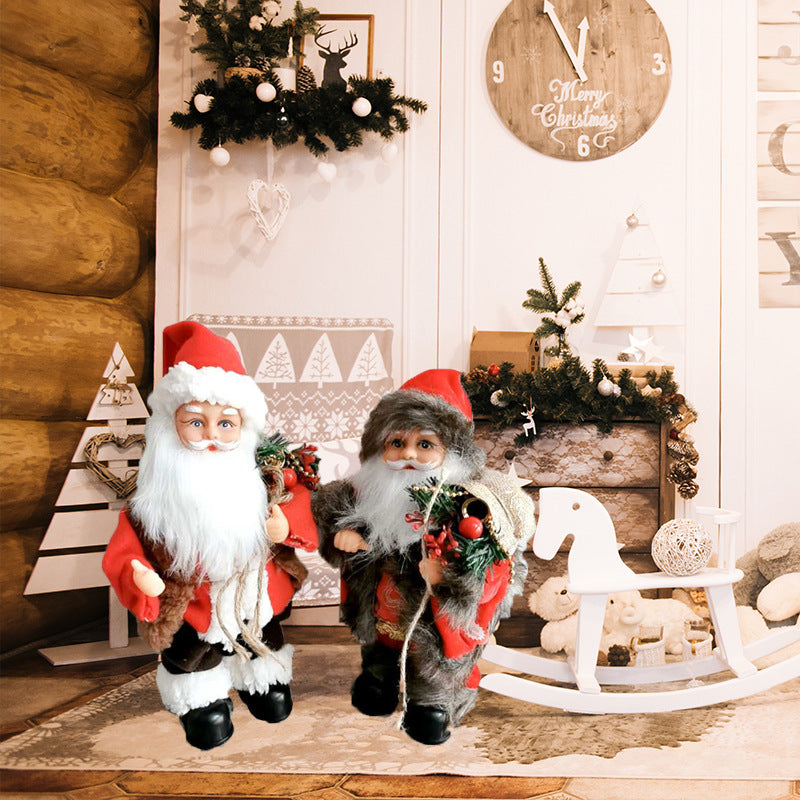 Decorative Santa Claus figures