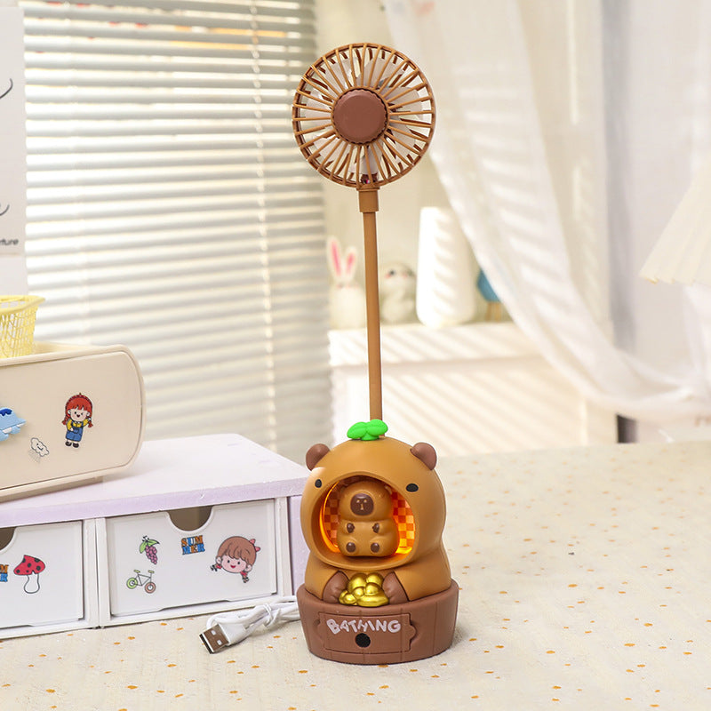 Ladies Stylish Table Fan in Creative Bear Design Kalsten