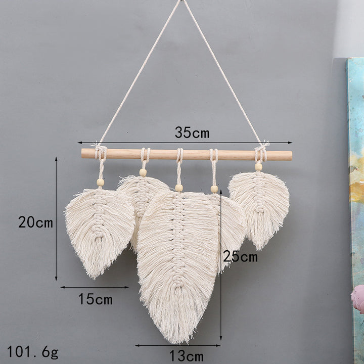 Artistic Macrame Leaf Wall Hanging Kalsten