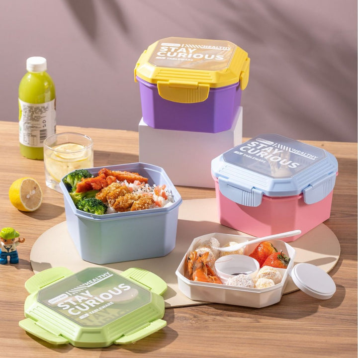 Multi-Compartment Eco-Friendly Meal Prep Container