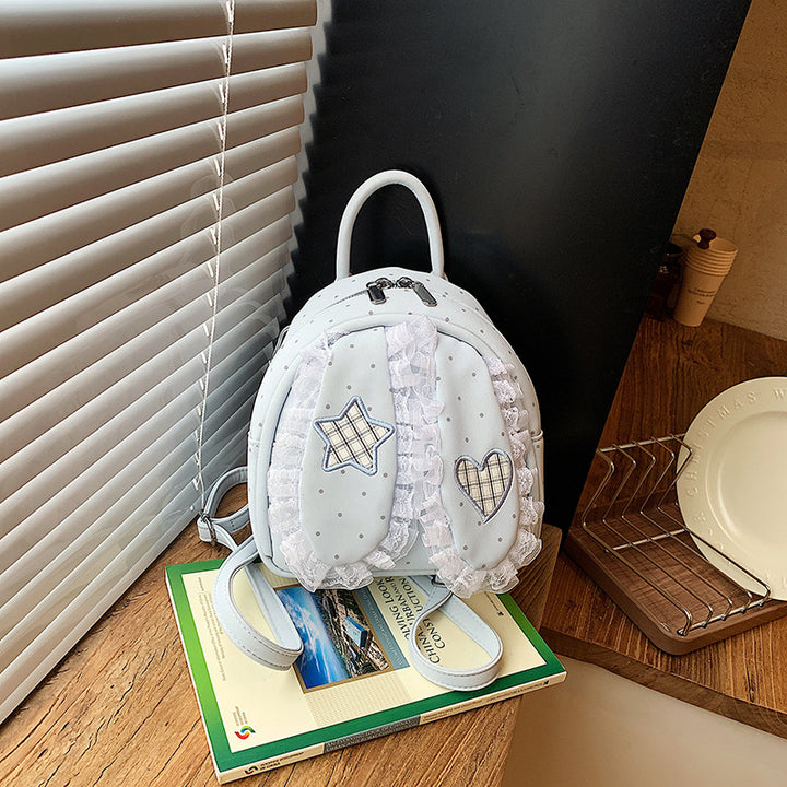 Cute backpack with detailed bunny ears applique Kalsten