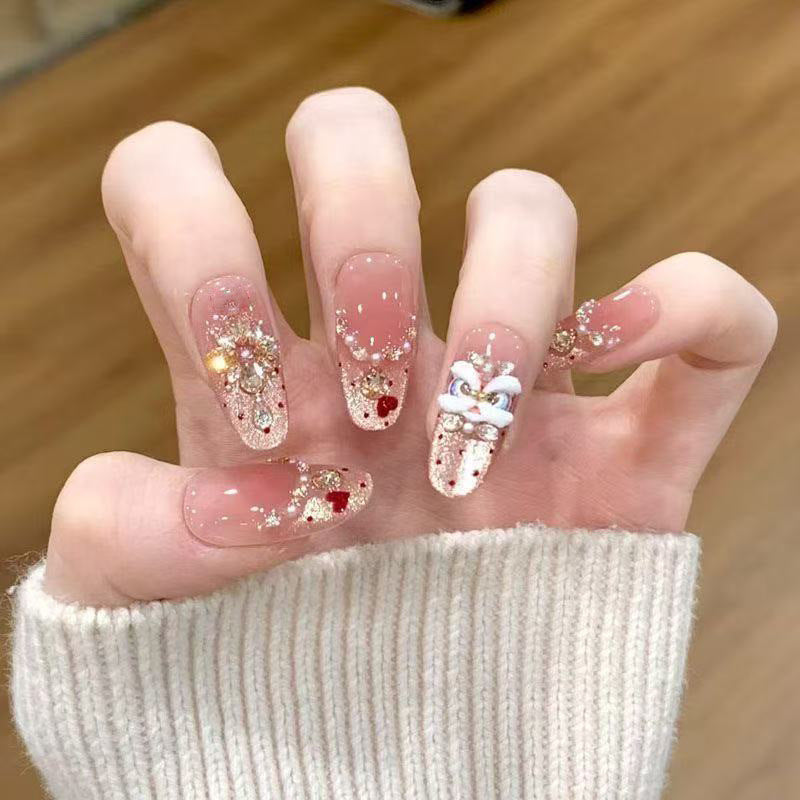 Luxury Decorative Press-On Nails Kalsten
