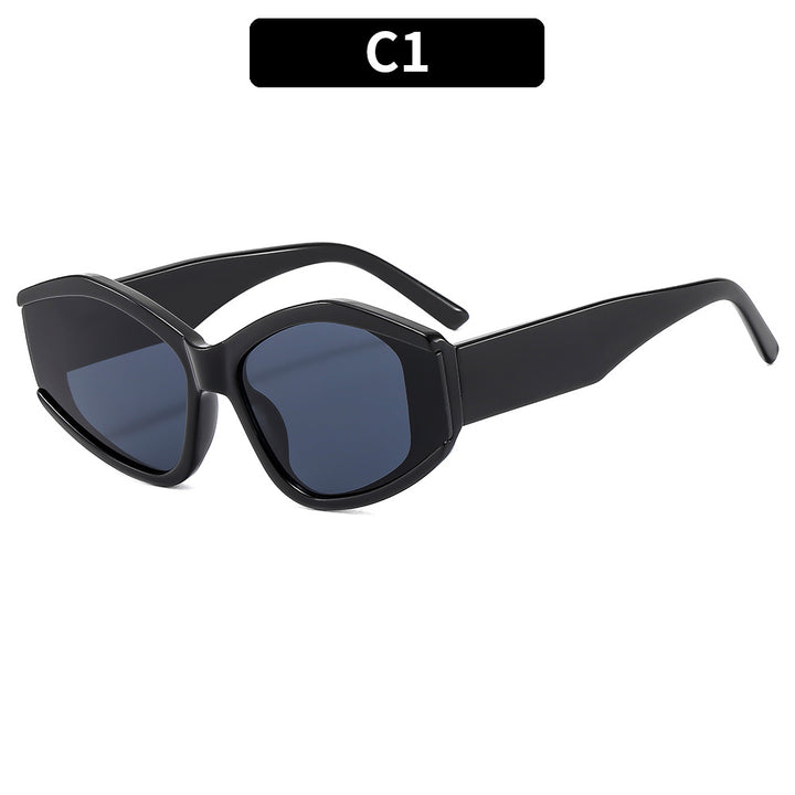 Statement Geometric Oversized Sunglasses