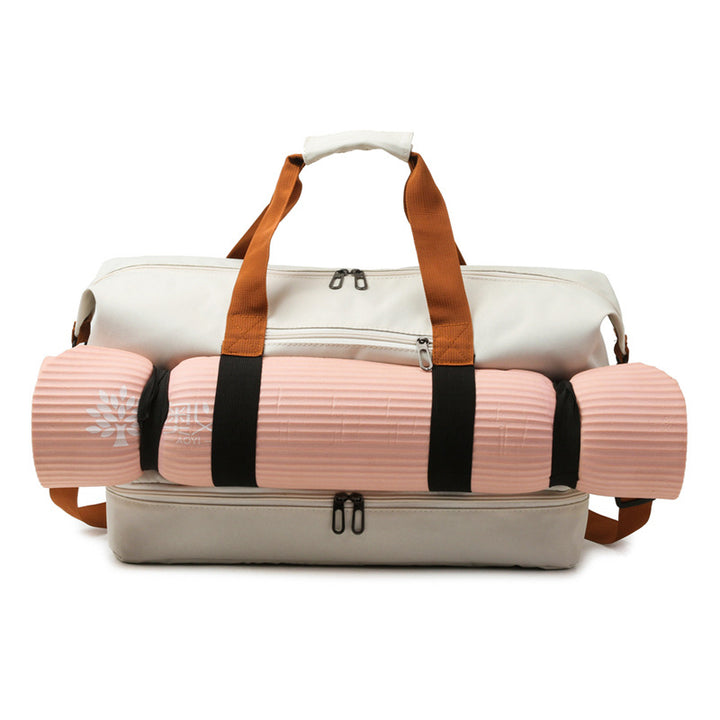 Sporty travel bag with adjustable shoulder strap and organizer compartments Kalsten