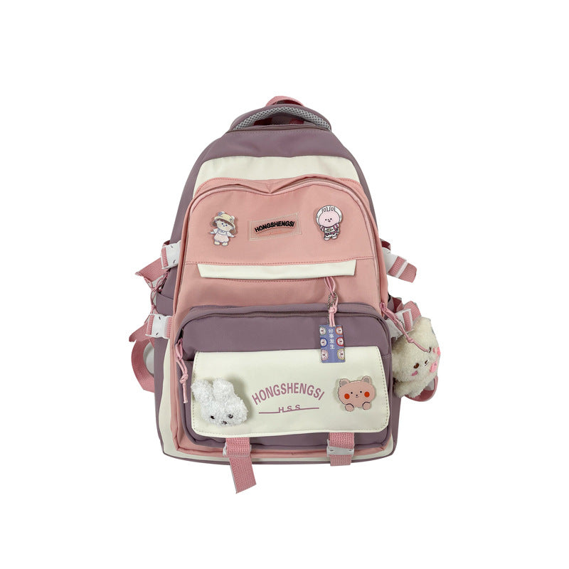 Cute Decorative Plush Backpack Kalsten