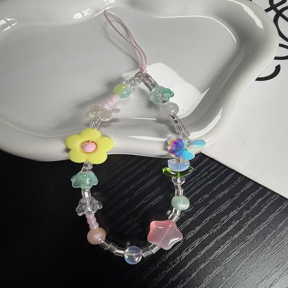 Decorative Beaded Charm Eyewear Holder Kalsten