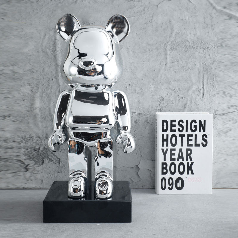 Artistic Bear Figurine