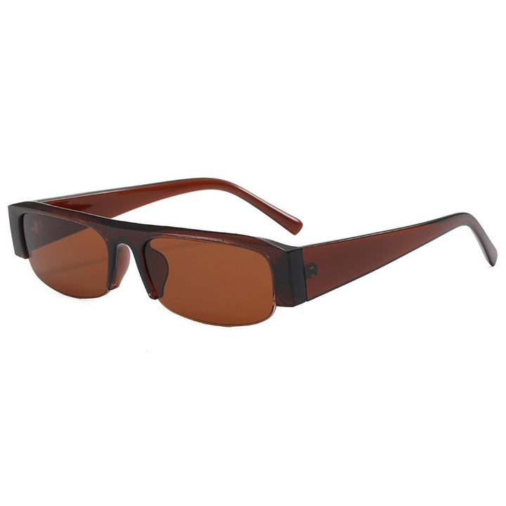 Contemporary Retro-Inspired Flat Lens Sunglasses Kalsten