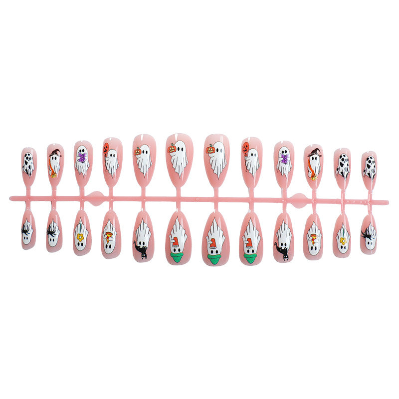 Halloween-Themed Press-On Nail Art Set Kalsten 1788496077