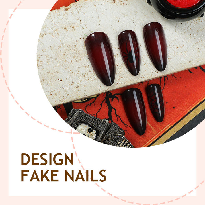 Nail set with elegant elongated design Kalsten