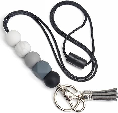 Colorful Silicone Keychain Lanyard Kalsten