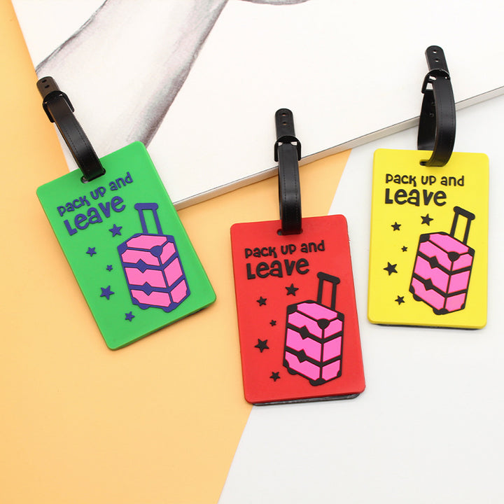 Unisex Travel-Themed Luggage Tag Kalsten