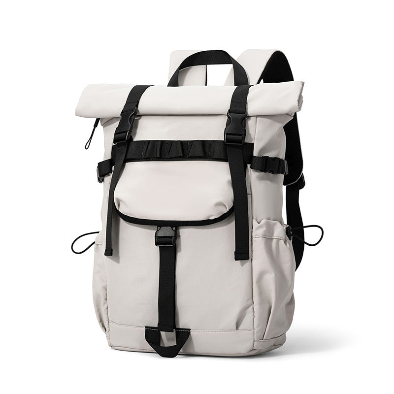 Roll-Top Adventure Backpack with Multiple Compartments Kalsten