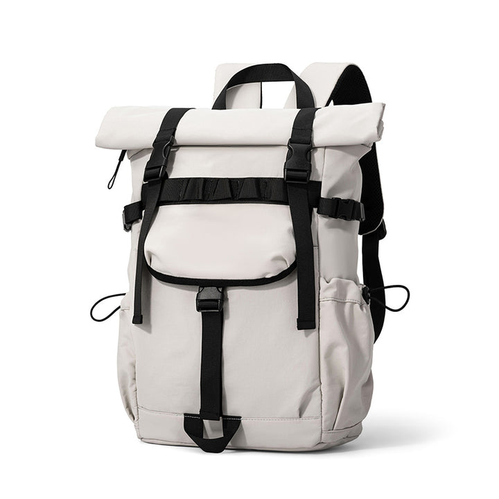 Roll-Top Adventure Backpack with Multiple Compartments Kalsten