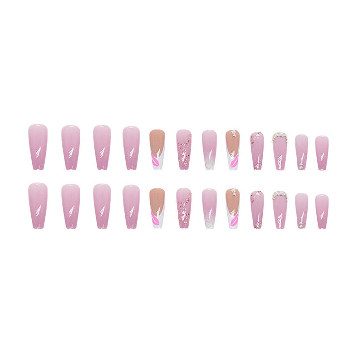 Decorative Press-On Nail Art Set Kalsten