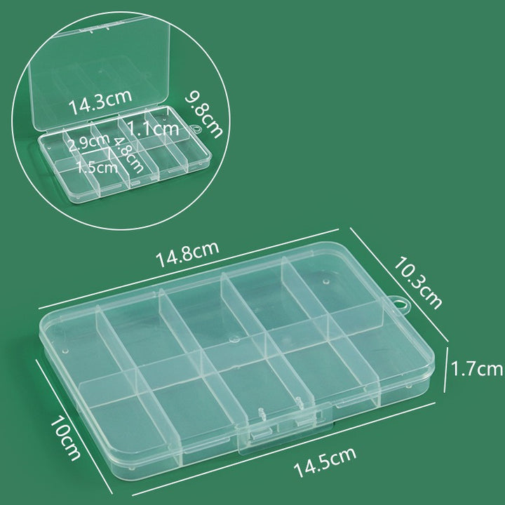 Multi-Compartment Craft Supply Box Kalsten