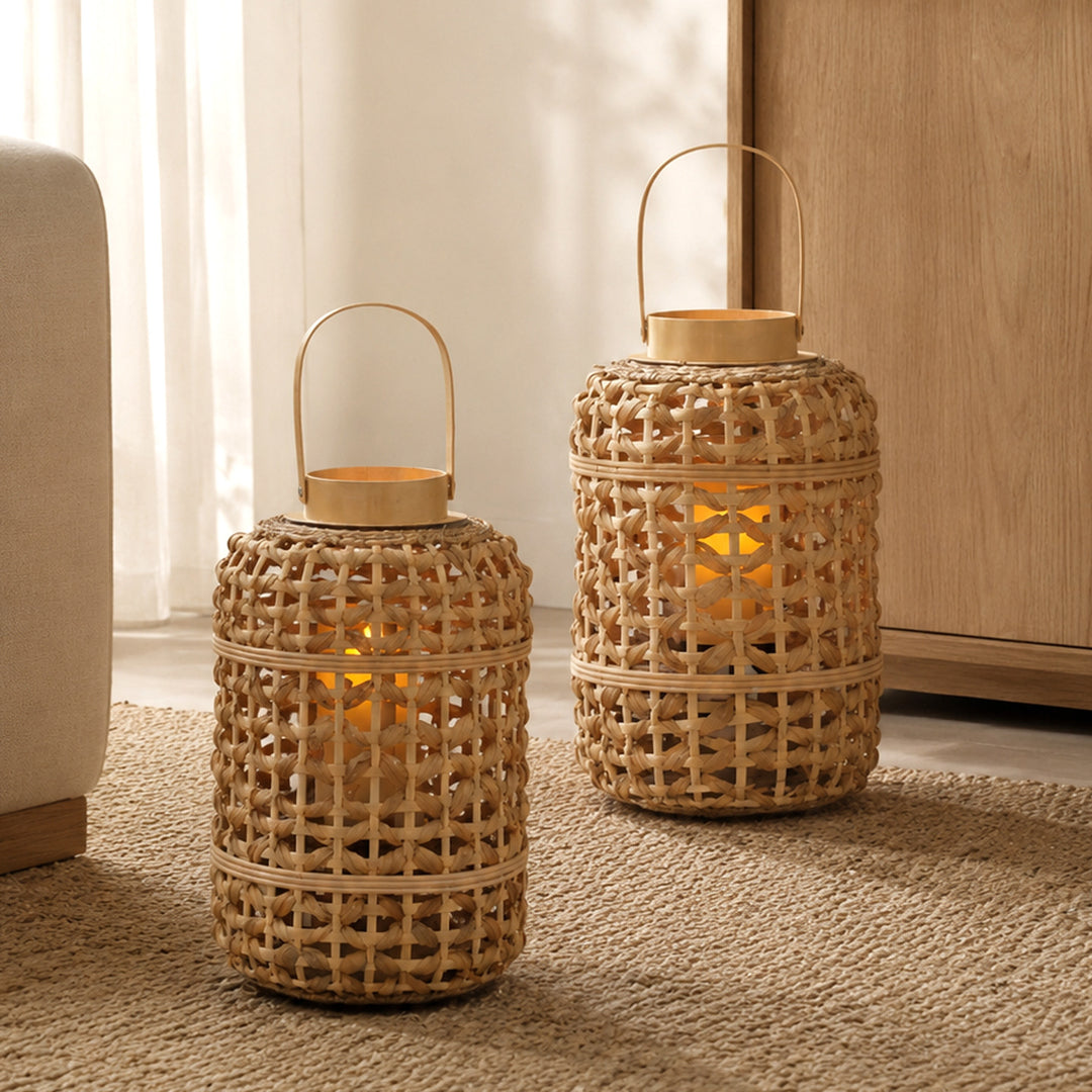 Decorative Rattan Lantern Kalsten