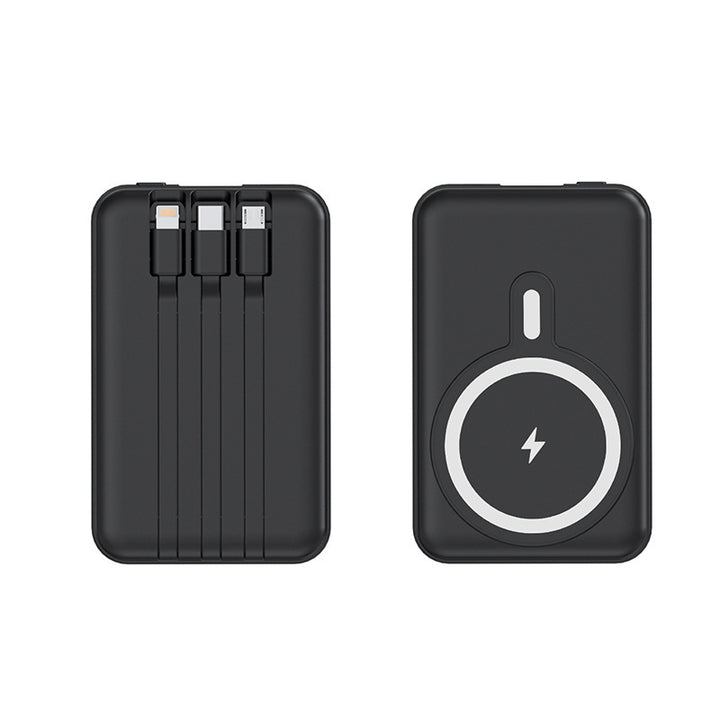 Portable power bank with wireless charging function and digital display Kalsten