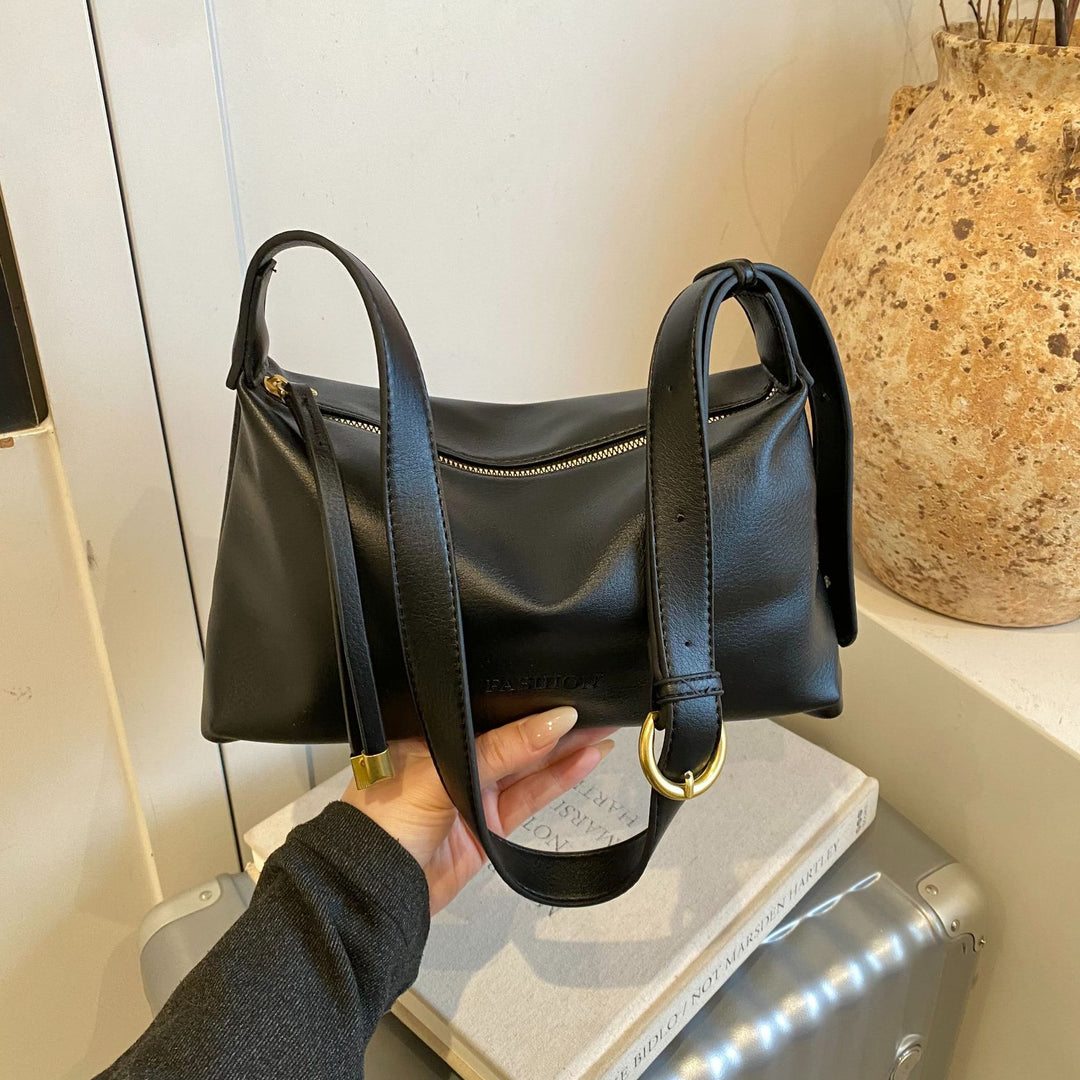 Sleek Modern Leather Shoulder Bag Kalsten