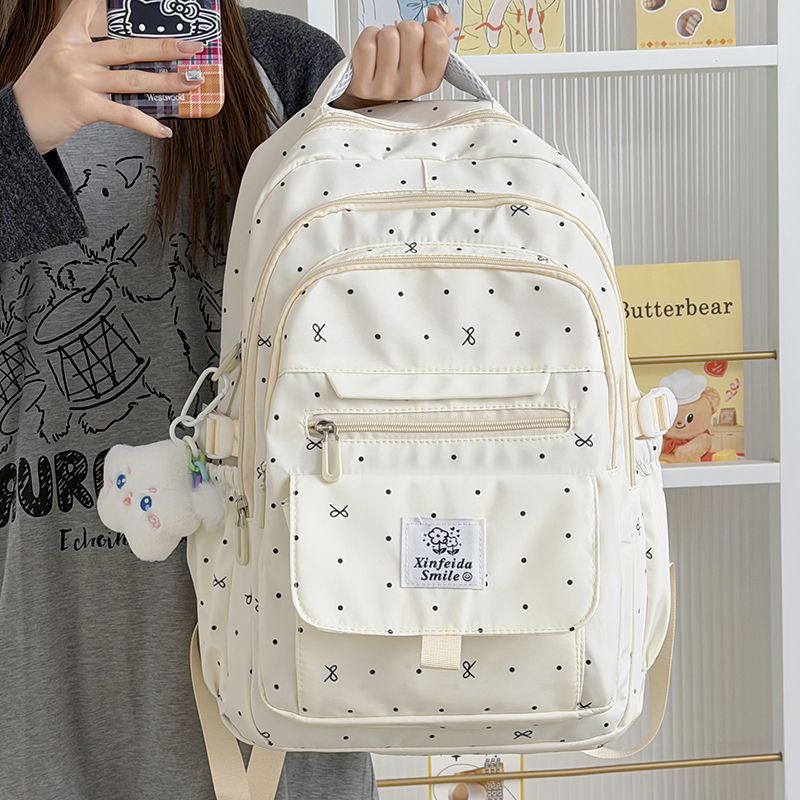 Playful Multi-Pocket Backpack