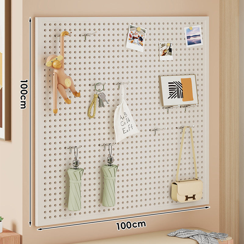 S-Shaped Offset Pegboard Utility Hooks with Support Post