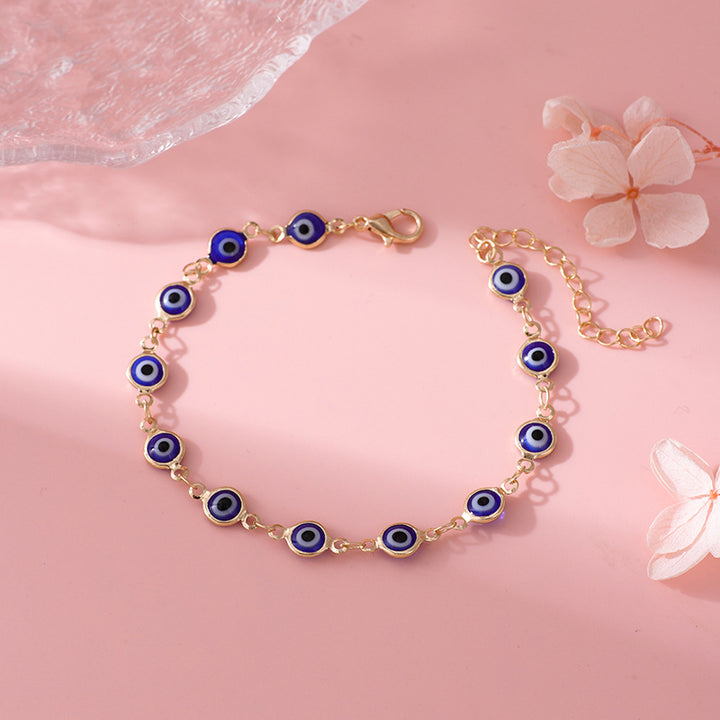 Decorative Evil Eye Charm Bracelet Kalsten