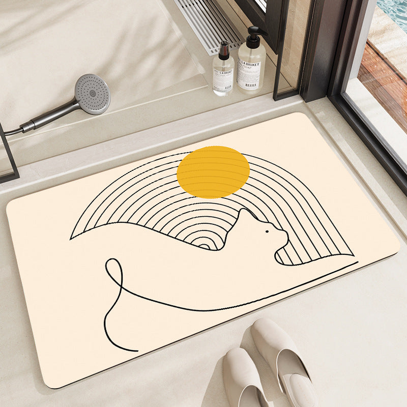 Artistic Bath Mat Kalsten