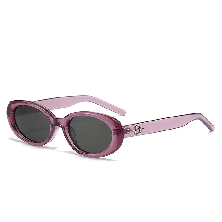 Stylish Sleek Oval Sunglasses Kalsten