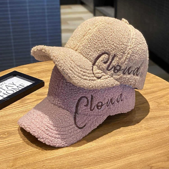 Women's Fluffy Textured Baseball Cap Kalsten
