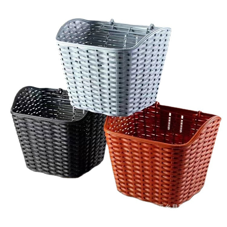Woven Bicycle Storage Basket Kalsten