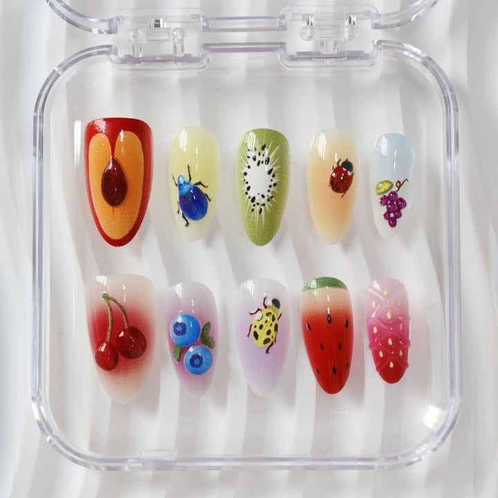 Decorative Floral Nail Art Tips Kalsten