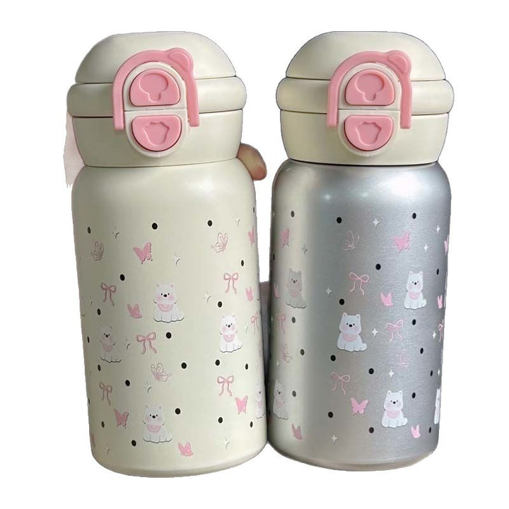 Women’s creative drinking bottle with safe closure mechanisms Kalsten