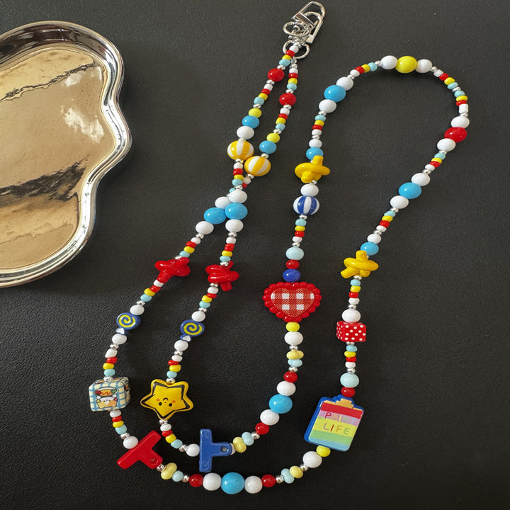 Colorful Beaded Charm Eyewear Lanyard Kalsten 1790134624