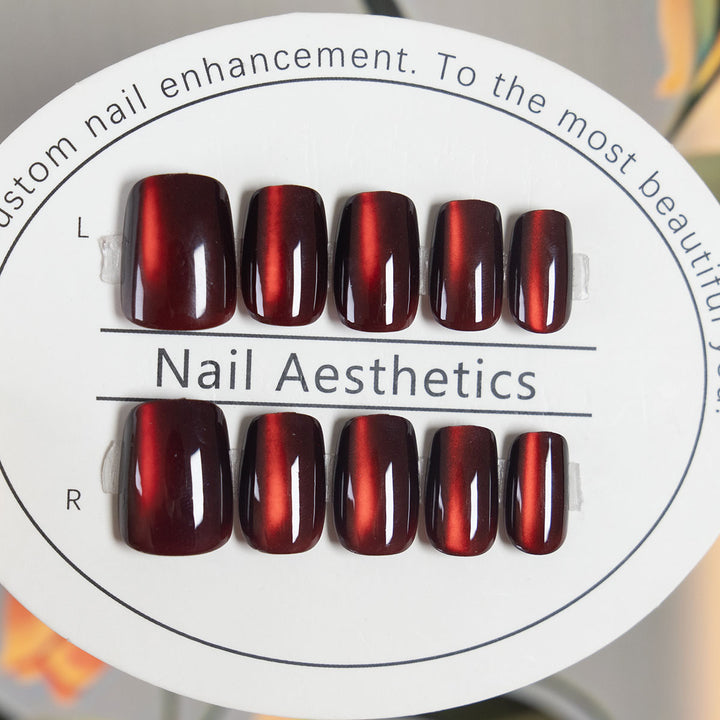 Glossy Gel Nail Art