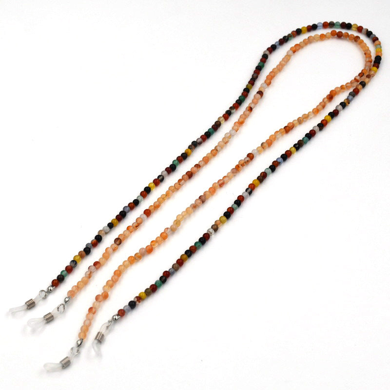Gemstone Beaded Eyewear Retainer Chain Kalsten