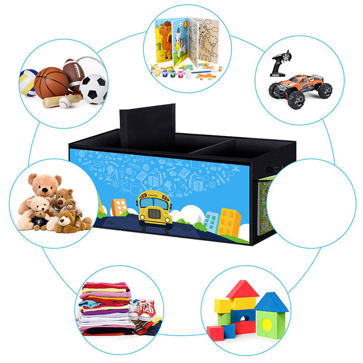 Robust storage chest with removable lid and carrying handles Kalsten