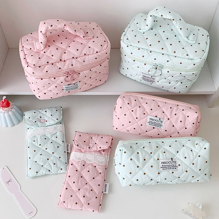 Quilted Elegance Pencil Case