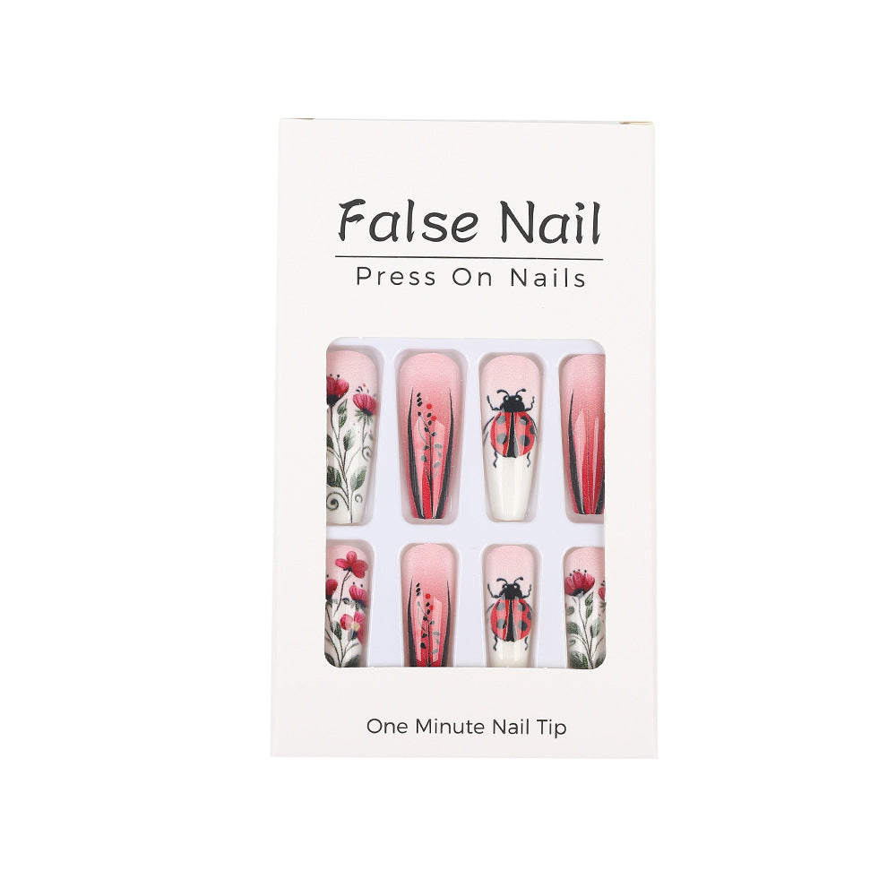 Creative Nail Art Set with Floral Motifs Kalsten