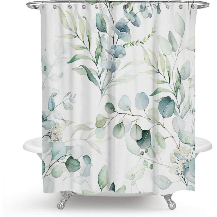 Tropical Botanical Shower Curtain Kalsten