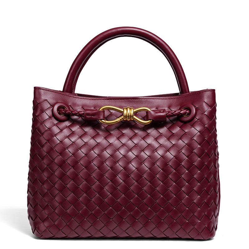 Elegant Braided Tote Bag Kalsten