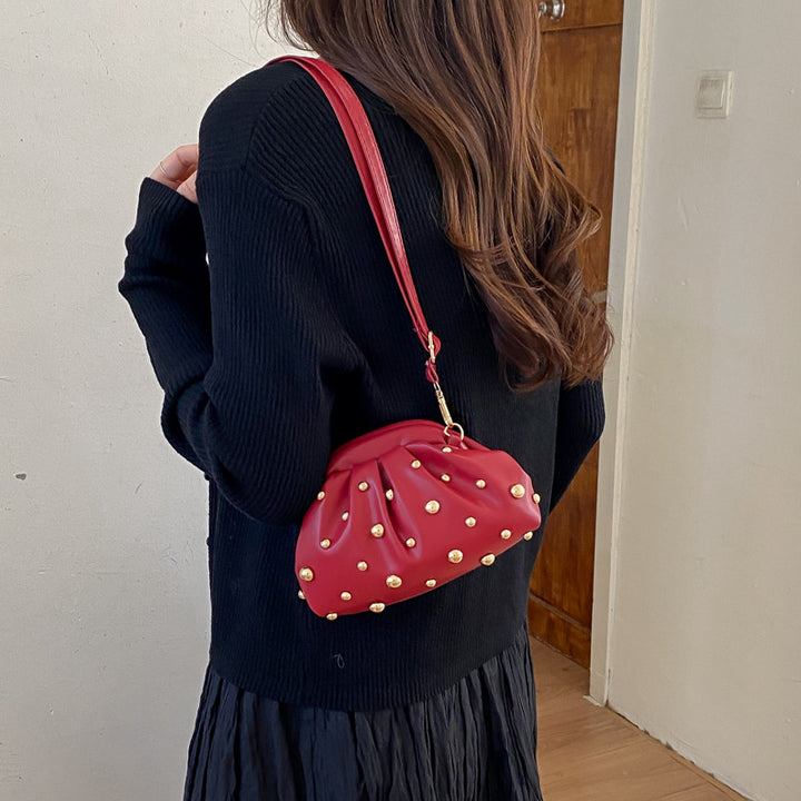 Decorative Studded Clutch Bag