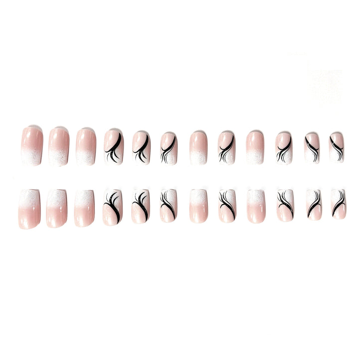 Elegant French Tip Acrylic Nail Enhancements Kalsten 1789915459