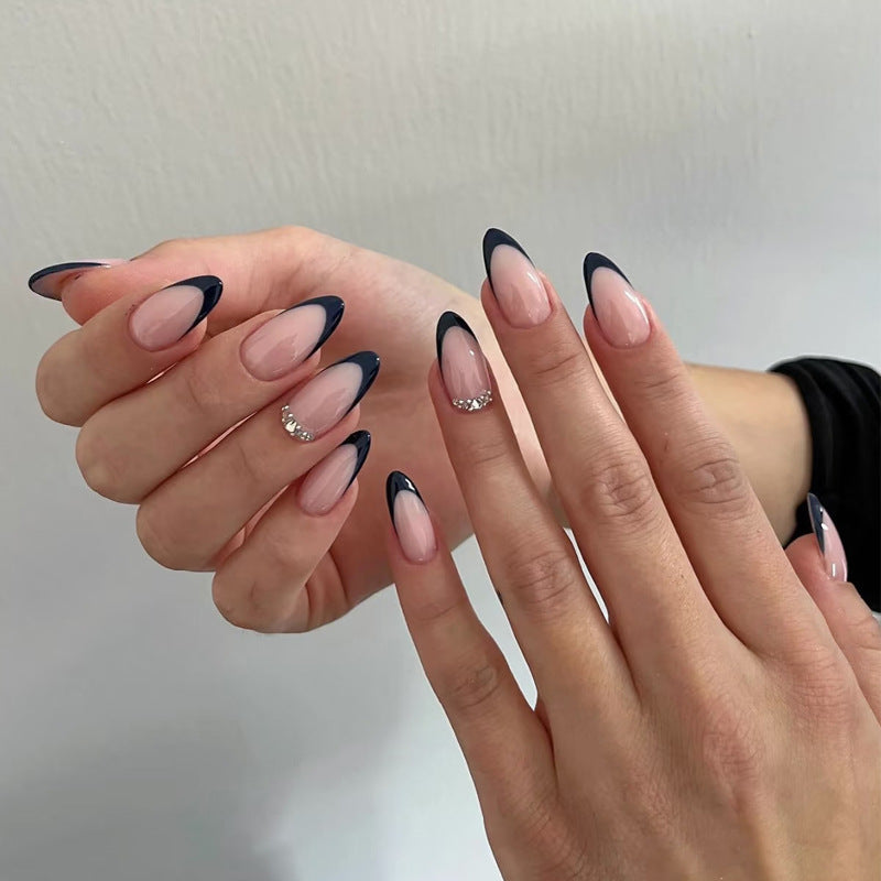 Stylish Press-On Nail Set with Artistic Leopard Design Kalsten