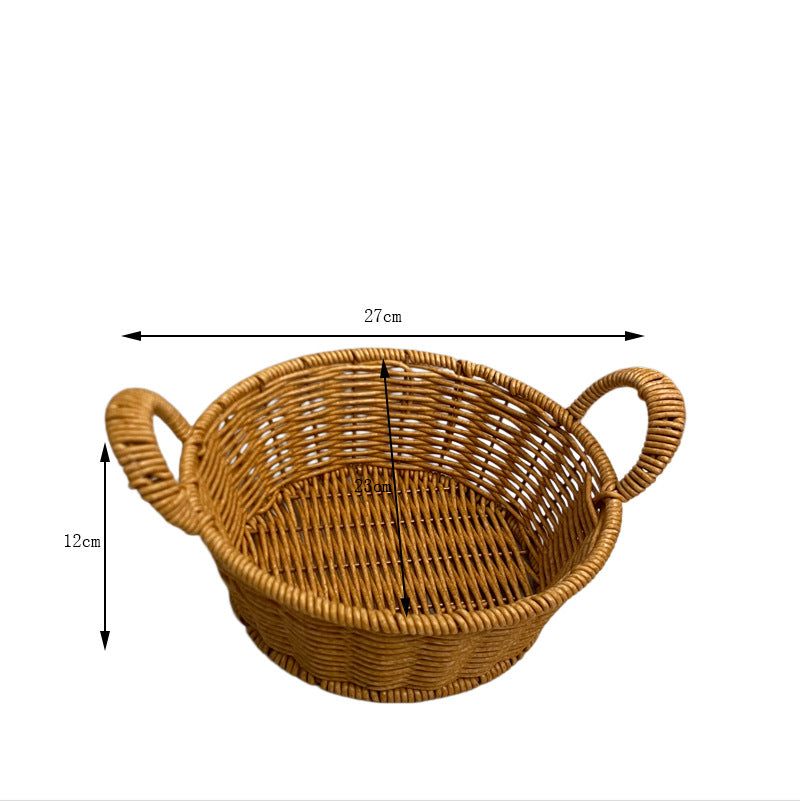 Handwoven Decorative Serving Basket Kalsten