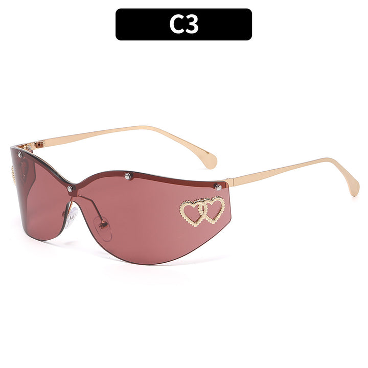 Chic Fashion Shield Sunglasses