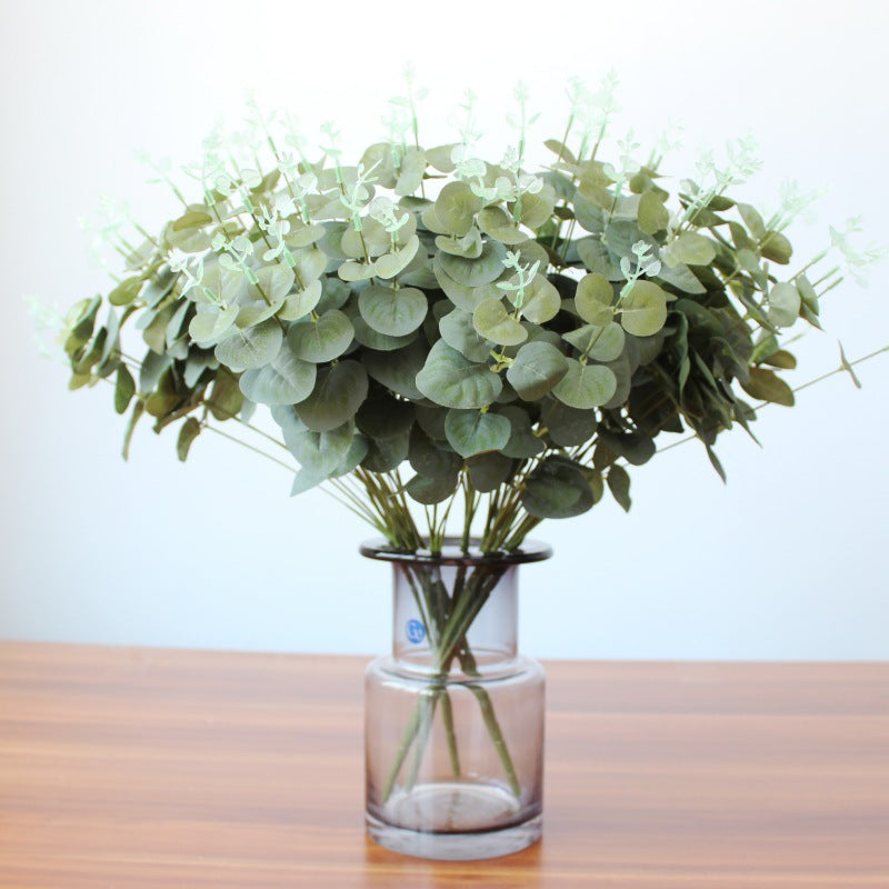 Decorative Eucalyptus and Leaf Arrangement