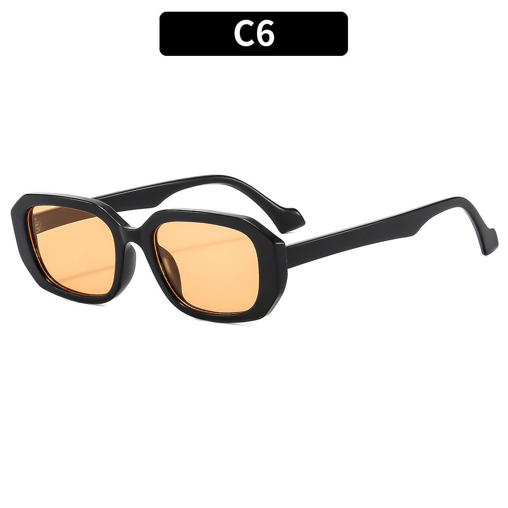 Chic Rectangle Frame Sunglasses